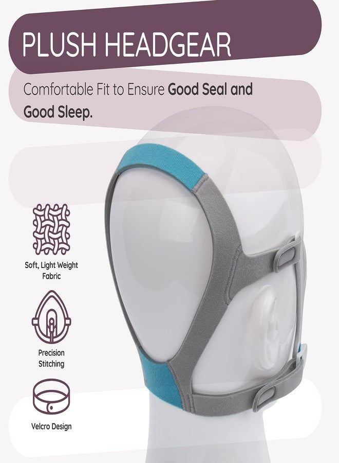 Ximoon N20 Replacement CPAP Headgear Compatible with ResMed AirFit N20 / AirTouch N20 Nasal Mask -Adjustable Headgear CPAP Accessories Headstrap Part for Airfit N20 - Medium (2 Magnetic Clips) - Image 4